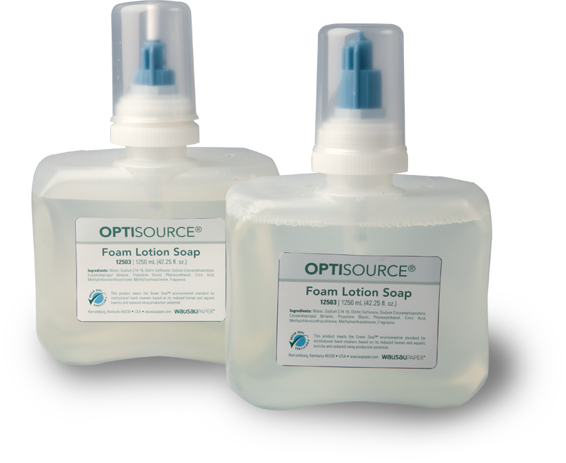 12503OptisourceWhiteFoamLotionSoap.Jpg